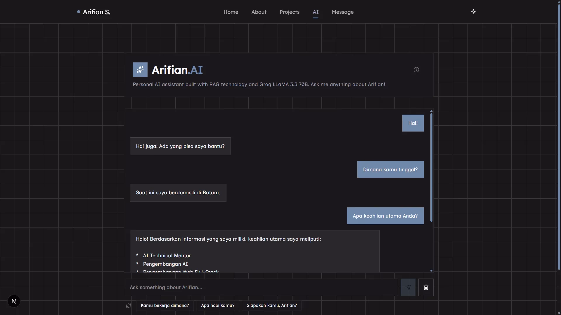 Arifian.AI v2.0